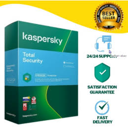 Kaspersky Total Security Antivirus 2023 - 1|3|5 PCs & 1 Year