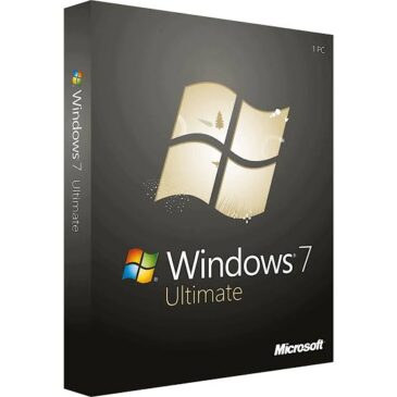 Microsoft Windows 7 Ultimate SP1 32/64 Bit License Key Code| Update