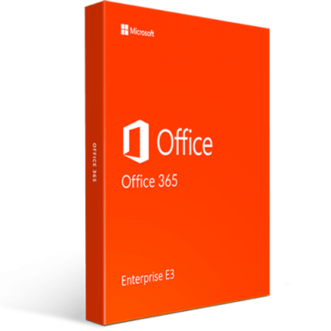 Office 365 Enterprise E3 | 1 User & 5 Devices- Mac|Win|Tablets