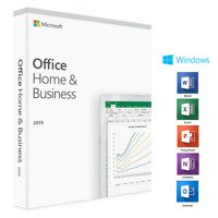 Microsoft Office Home and Business 2019 / 1 device, Windows 10 PC/Mac Key Card