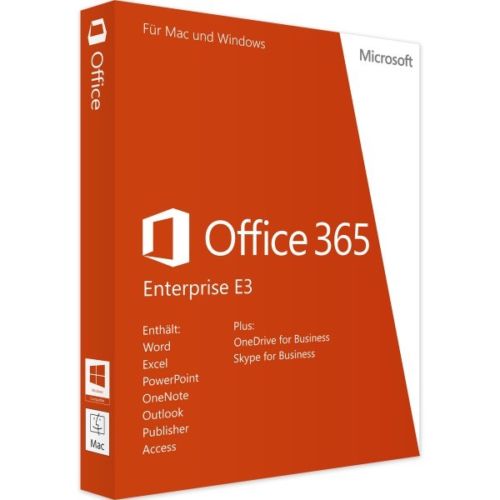 Microsoft Office 365 Enterprise E3 2019 Account for Mac and Windows